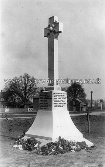 The War Memorial, Hatfield Heath, Essex. c.1920's